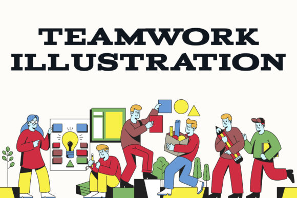 Download Team Work Illustration Collection - Team Collection