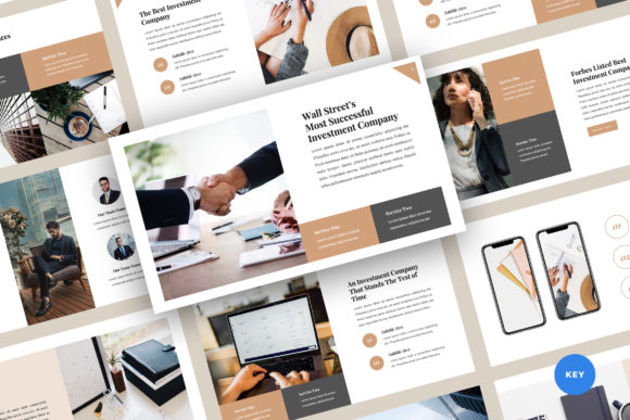 Download Investments Keynote Templates - Investments Collection