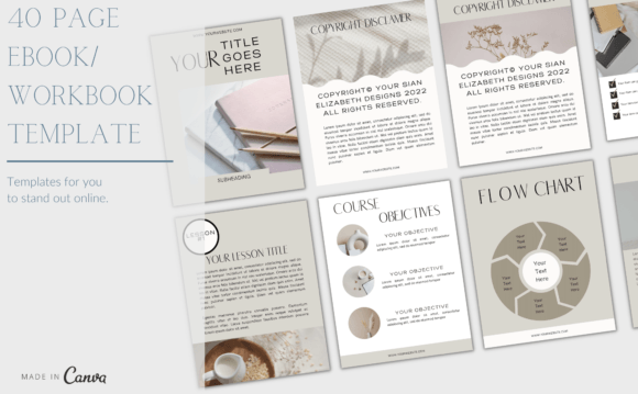 Download Canva Online Course Workbook Template - Course Collection