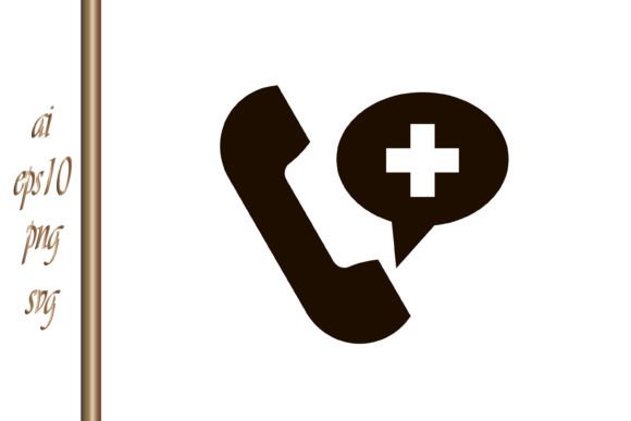 Download Consulting Phone Icon Stencil Clipart - Consulting Collection