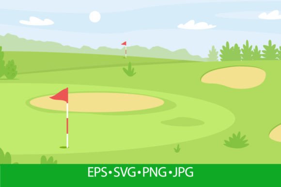 Download Summer Golf Course Landscape, Green - Course Collection
